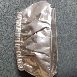 Vintage Donna Karan Gold Cosmetics Bag Purse